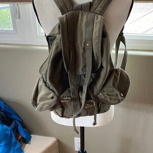 Versatile Olive Backpack
